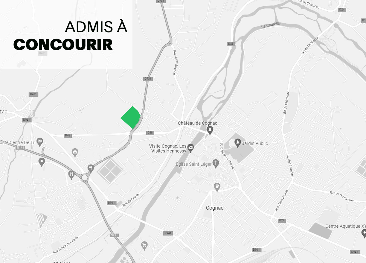 Michel Rémon & Associés - INVITATION A CONCOURIR - CONSTRUCTION D'UN CENTRE D'ANALYSES ET DE RECHERCHE POUR HENNESSY A COGNAC (16)