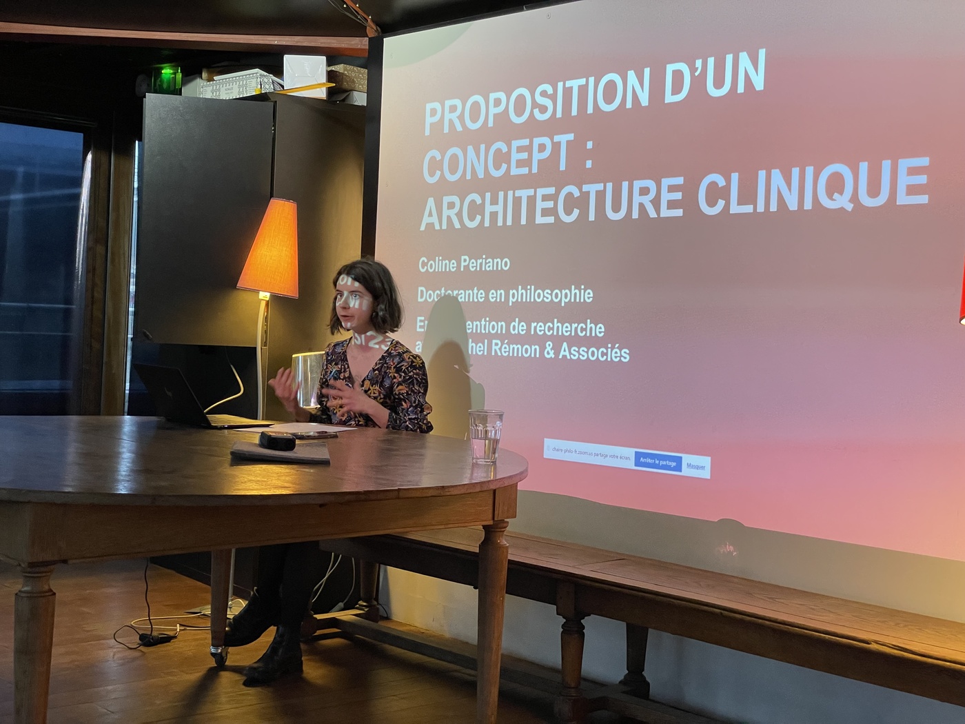 Michel Rémon & Associés - Conférence de Coline Periano - Proposition d'un concept : l'Architecture Clinique