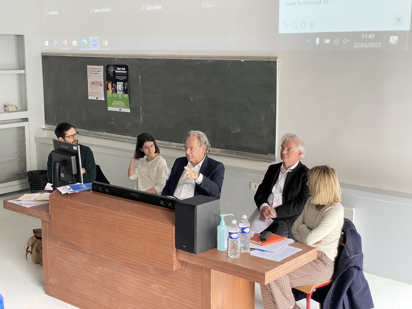 Michel Rémon & Associés - Chaire de Philosophie Hôtel Dieu - Journée d'Etudes sur l'Architecture du soin et la porosité de l'espace-temps hospitalier