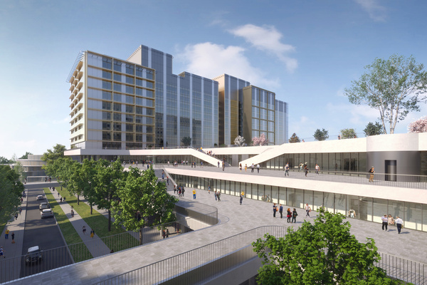 Michel Rémon & Associés - TRENDS TENDANCES - Important projet de rénovation et d'extension du plus grand hôpital académique de Belgique