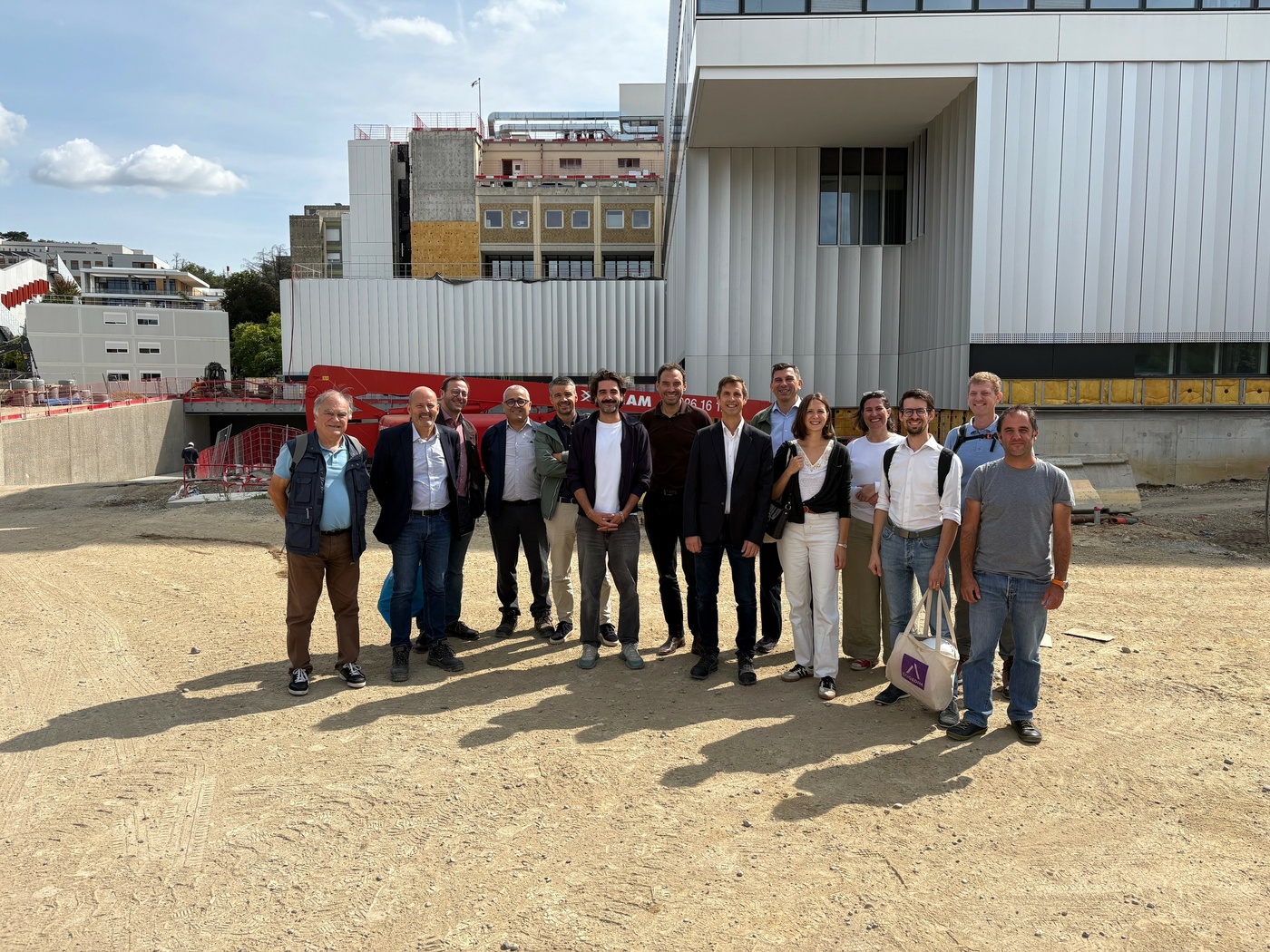 Michel Rémon & Associés - Visit to BAURéaLS with the ESTP alumni association