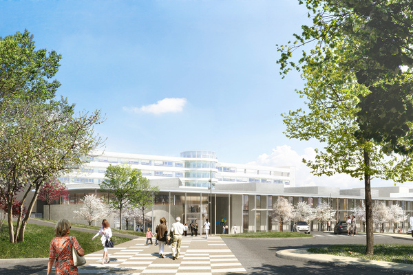 Michel Rémon & Associés - Winner of two buildings for Le Mans Hospital