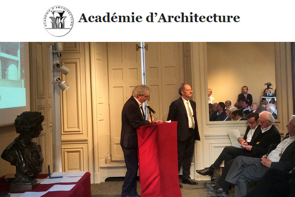 Michel Rémon & Associés - Michel Rémon vu par Bernard Desmoulin à l'Académie d'Architecture