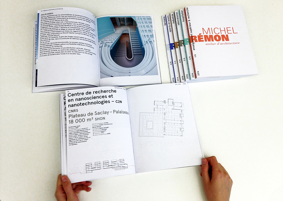 Michel Rémon & Associés - New works folder for the workshop 