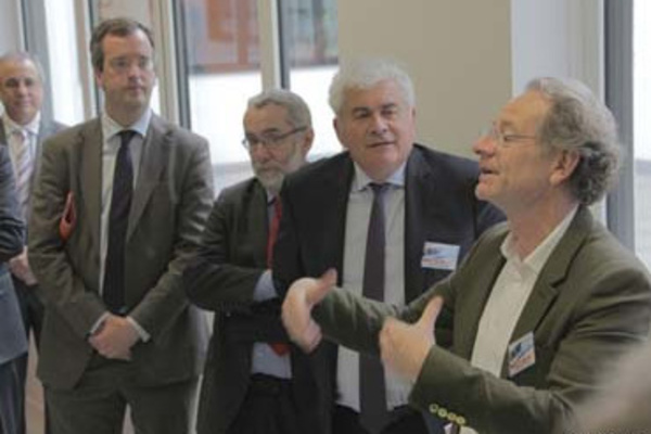 Michel Rémon & Associés - Inauguration du siège du Centre National du Chèque emploi service à Saint-Etienne 